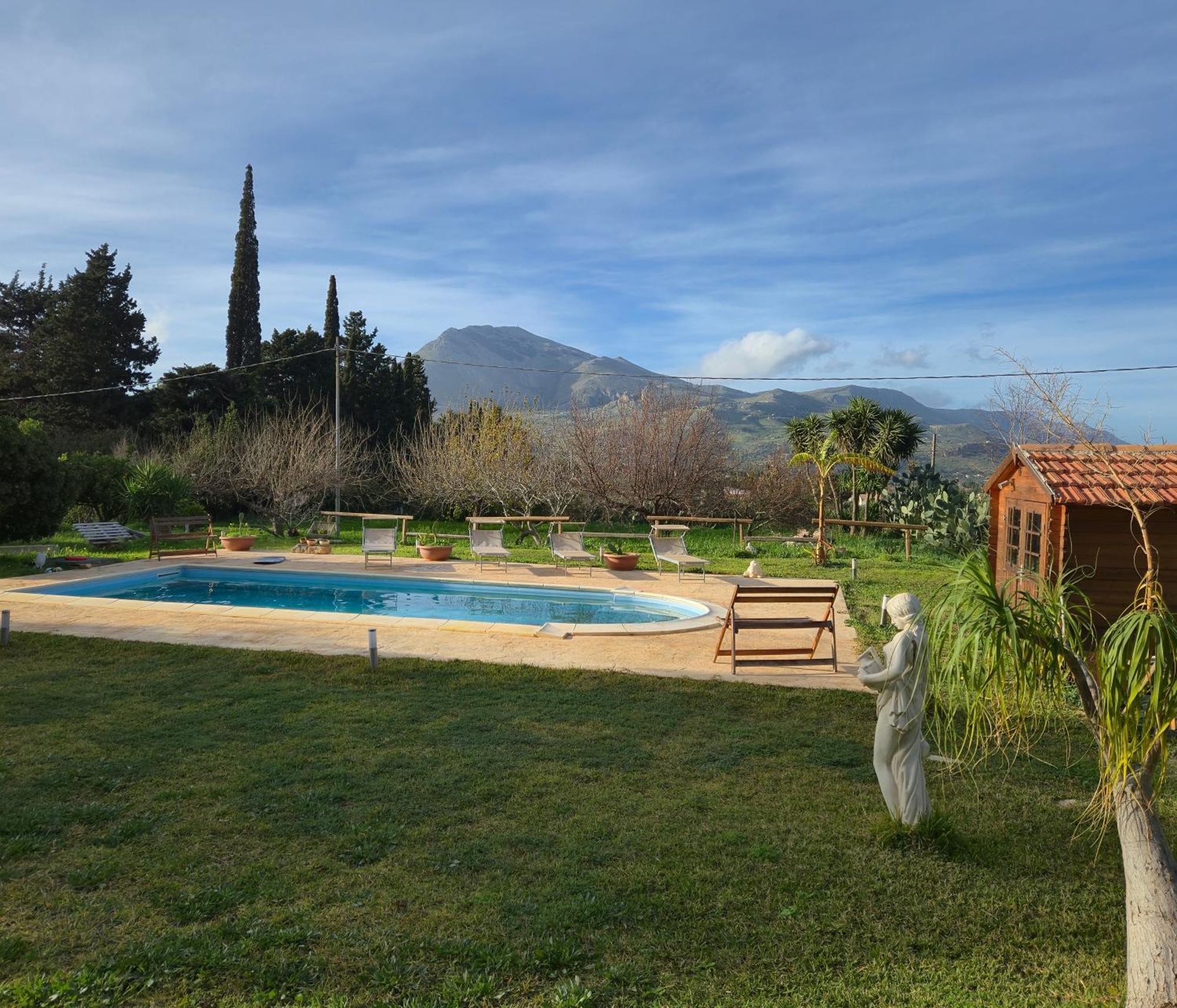 Ferienhaus Con Piscina Scopello